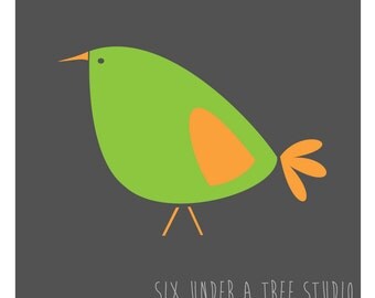One Little Bird I Wall Vinyl Decals Art Graphics Stickers