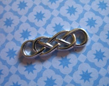 Anello Infinity Loop In Argento Sterling: Fascia A Goccia Aperta - Foto 10
