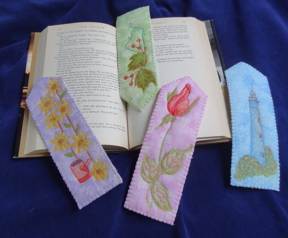 Items similar to Bookmarks Quilted on Etsy