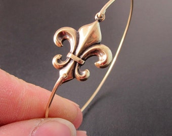 Fleur de Lis Jewelry, Fleur de Lis Bracelet French Bracelet, Paris Jewelry, Paris Theme Party, New Orleans Mardi Gras Jewelry French Quarter
