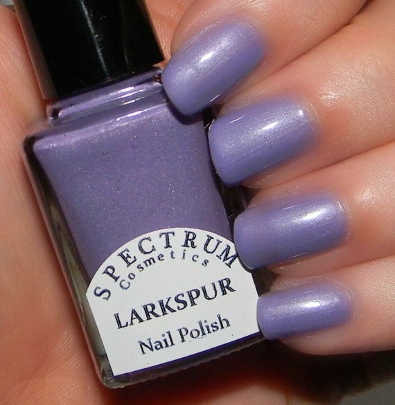 Items similar to LARKSPUR Purple Nail Polish on Etsy