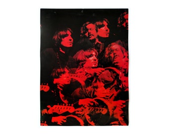 Jay Verhulst "Rock" poster, c.1970. Graphic design education by Reinhold Visuals