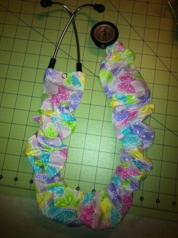 Shimmering Butterflies Stethoscope Covers your choice of 3