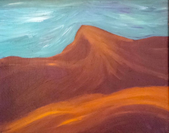 Sand Dunes Original Acrylic Painting