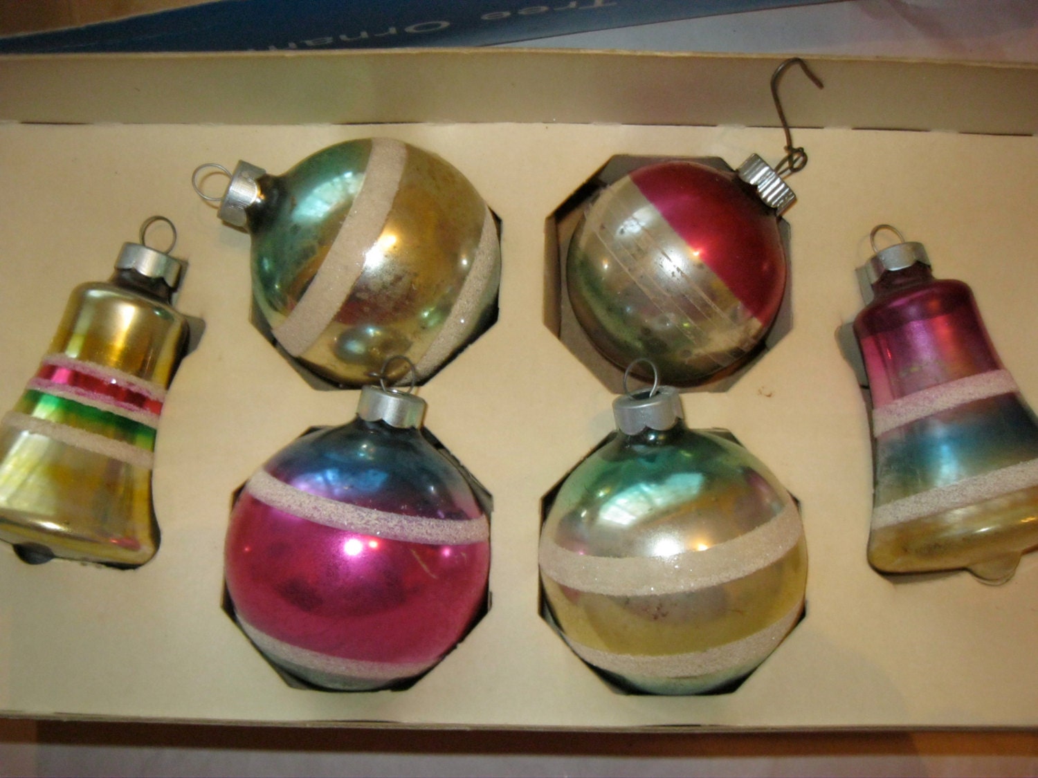 vintage glass christmas tree ornaments original box franke vintage glass christmas tree ornaments original box franke