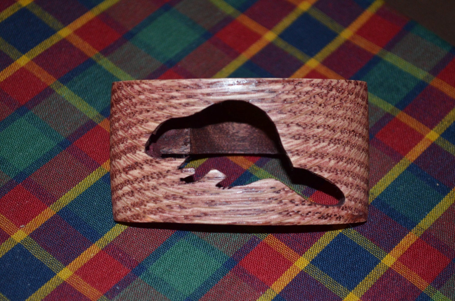 Boy Scout Wood Badge Beaver Patrol Neckerchief Slide