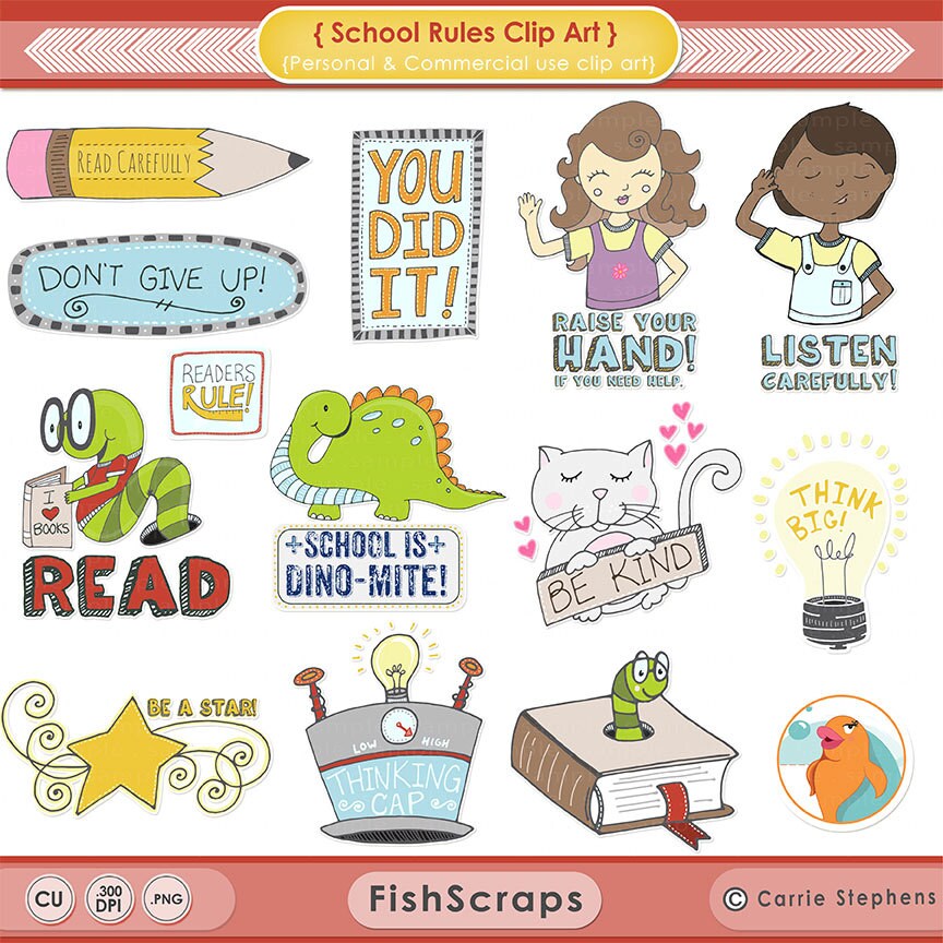 school rules clipart - photo #8