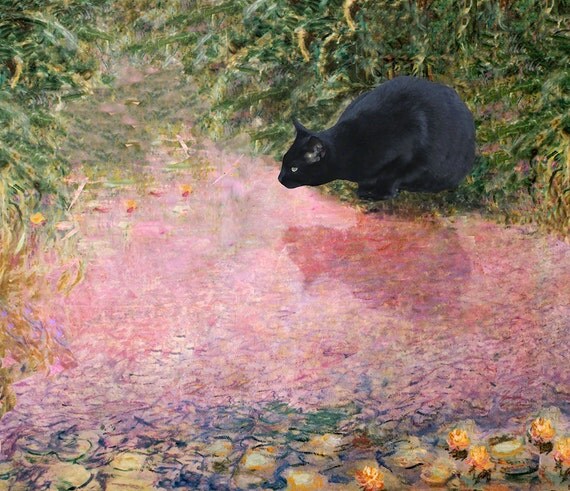 Black Cat Monet 80