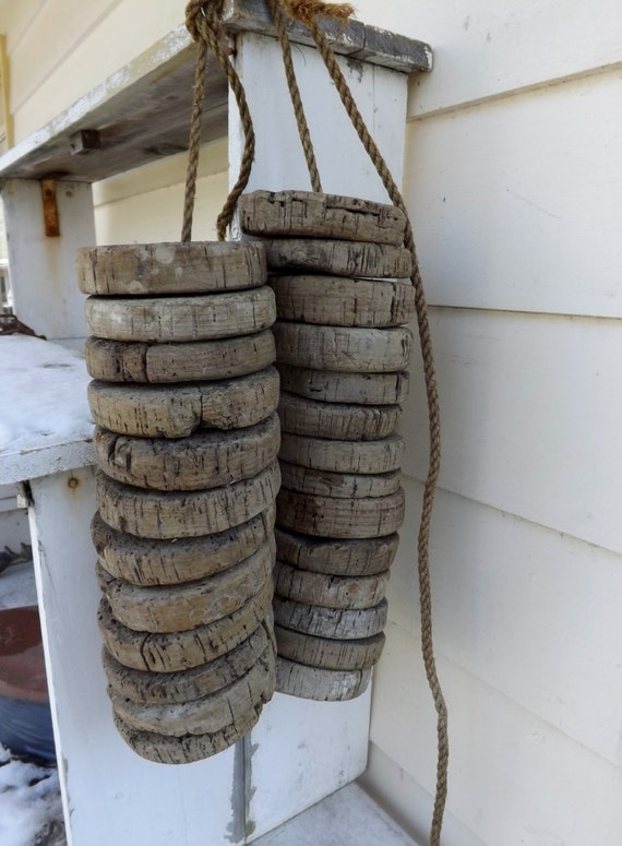 Antique Vintage Cork Floats Buoy Fishing Bouy Lot of by fishbones1