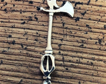 Key Blade Kingdom Hearts Sleeping Lion Cosplay Oblivion Ultima Video games Sora Oath Keeper Sterling Silver