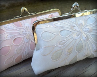 Holey Moley- Silver Clutch Formal Purse (Choose Your Color)