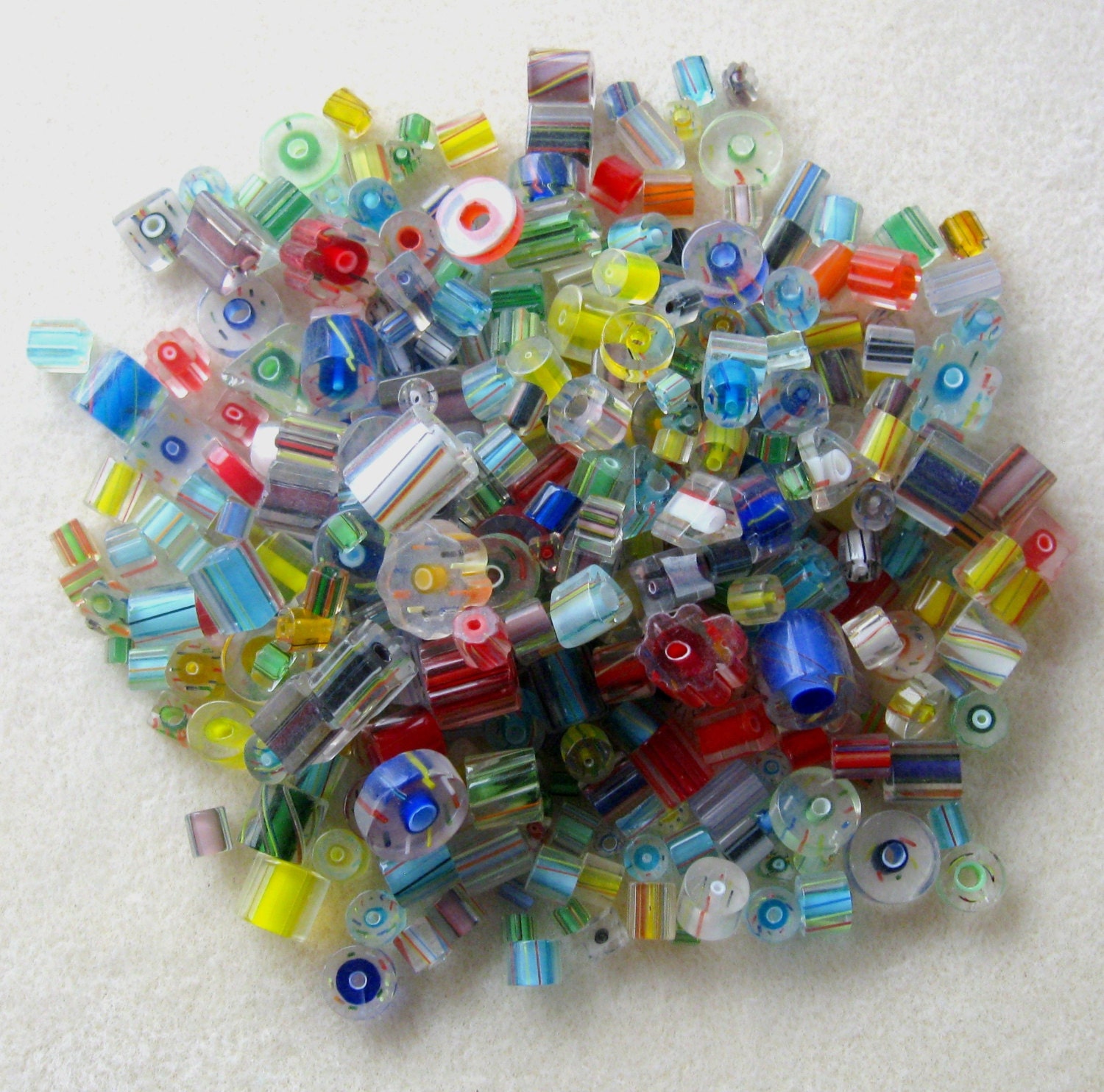 Furnace Cane Glass Cane Glass Beads Loose by CatsBeadKitsandMore