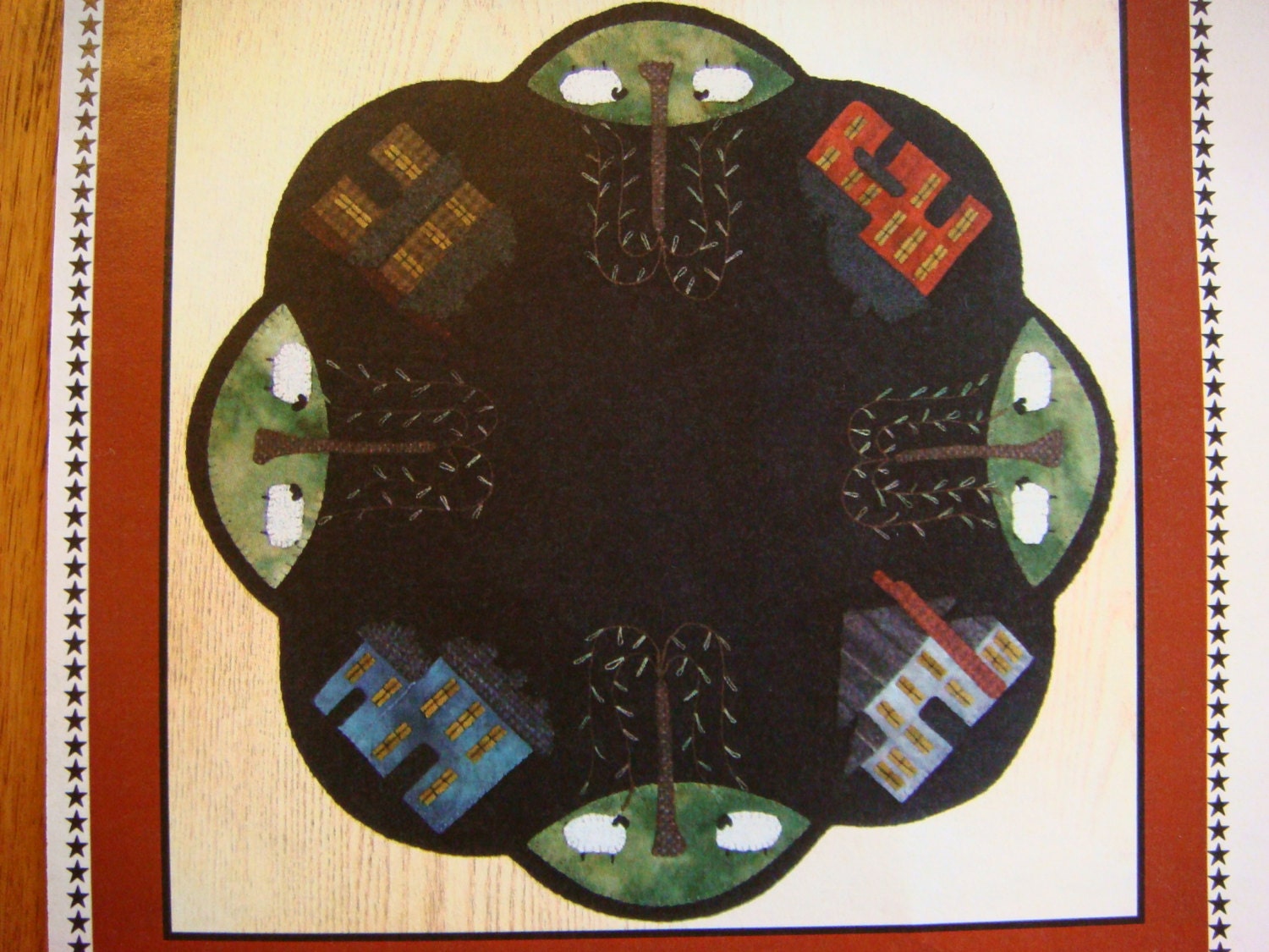 Wool Saltbox Tablemat Kit