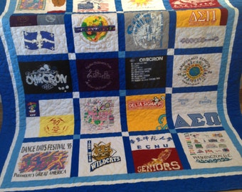 double sided tshirt quilt