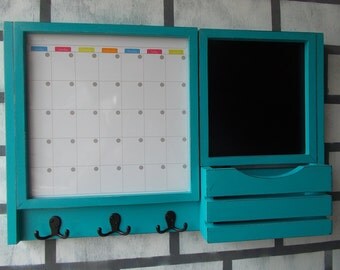 Dry Erase Magnetic Calender/Message center/Corkboard Center/Message Board