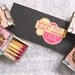 Take 20% Off Retro Four Pack Angel PINK Gems Wood Collectible Match Boxes