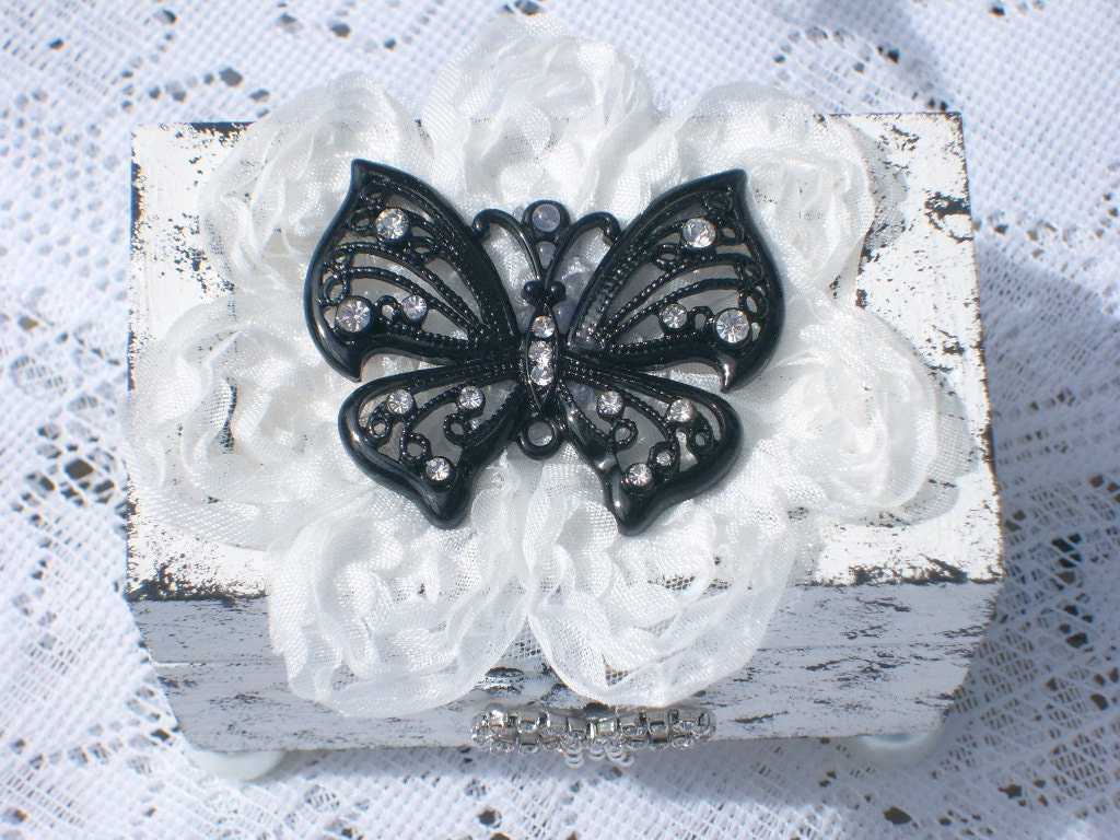Butterfly Jewelry Box by romanticjewelryboxes on Etsy