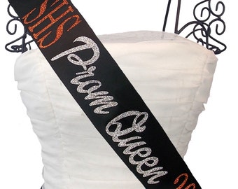 Popular items for prom queen sashes on Etsy