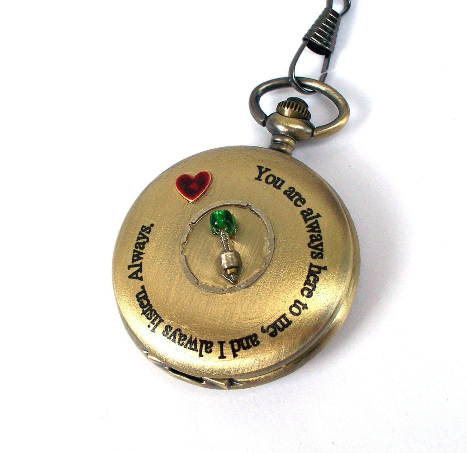 Doctor Who Watch WORKING Pocket Watch The Doctor and