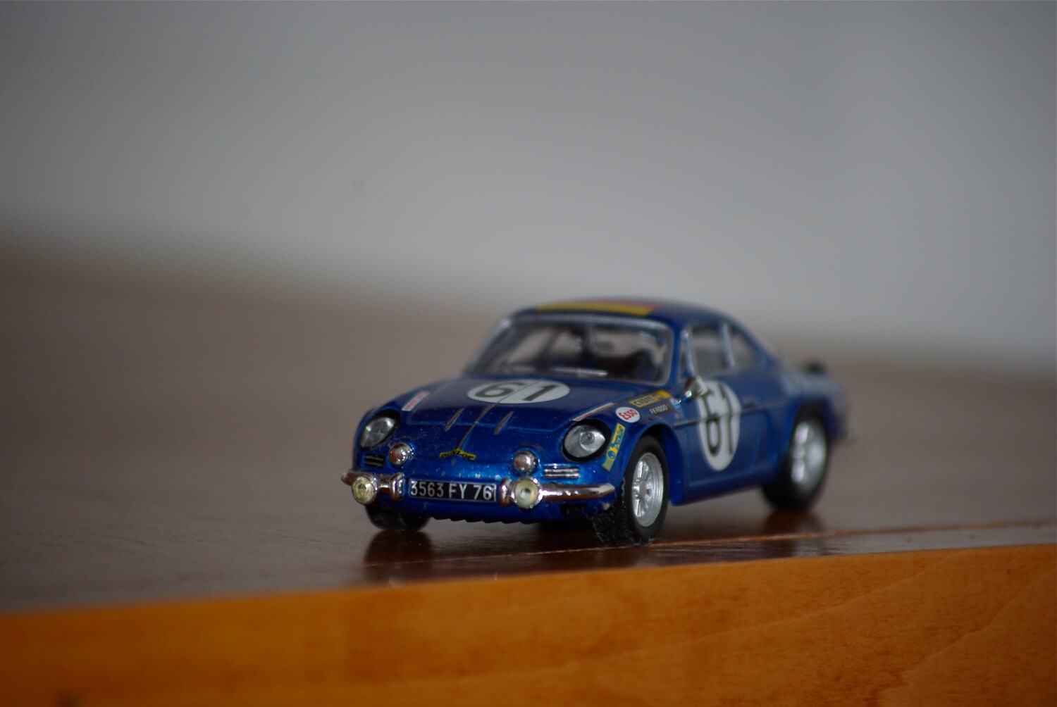 SALE Vintage Alpine Renault Diecast model Car 1:43 by SUPERSOCK