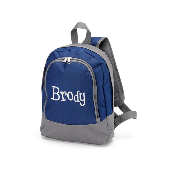 personalized kids backpacks in brody navy print by poshykids personalized kids backpacks in brody navy print by poshykids