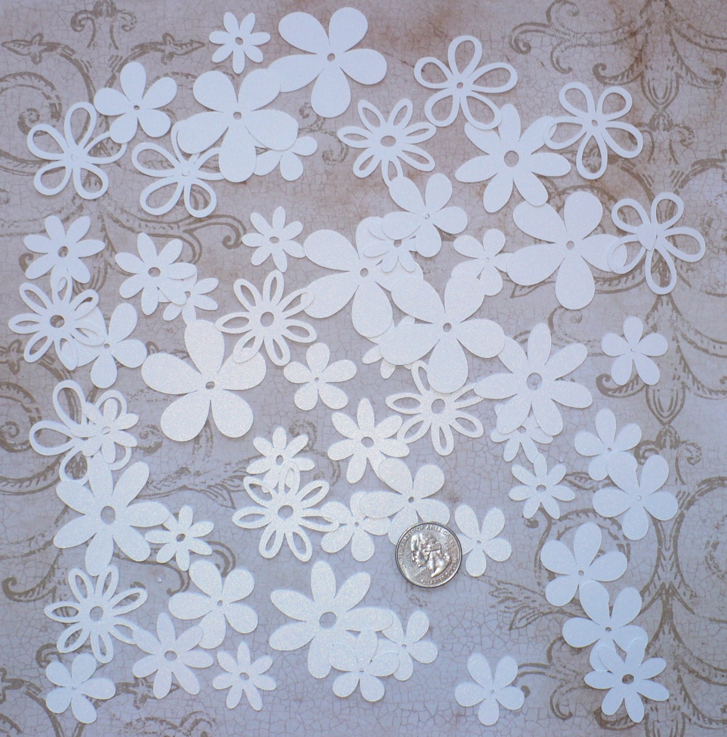 Assorted Cricut Die Cut Flowers / Blooms by sandylynnbscrapping