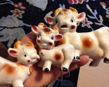 Popular items for vintage cow creamer on Etsy