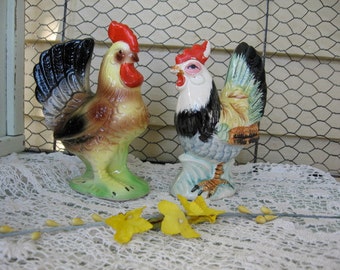 Popular items for porcelain rooster on Etsy