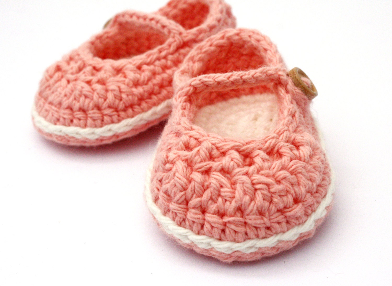 Crochet Baby Booties Baby Mary Jane shoes Newborn