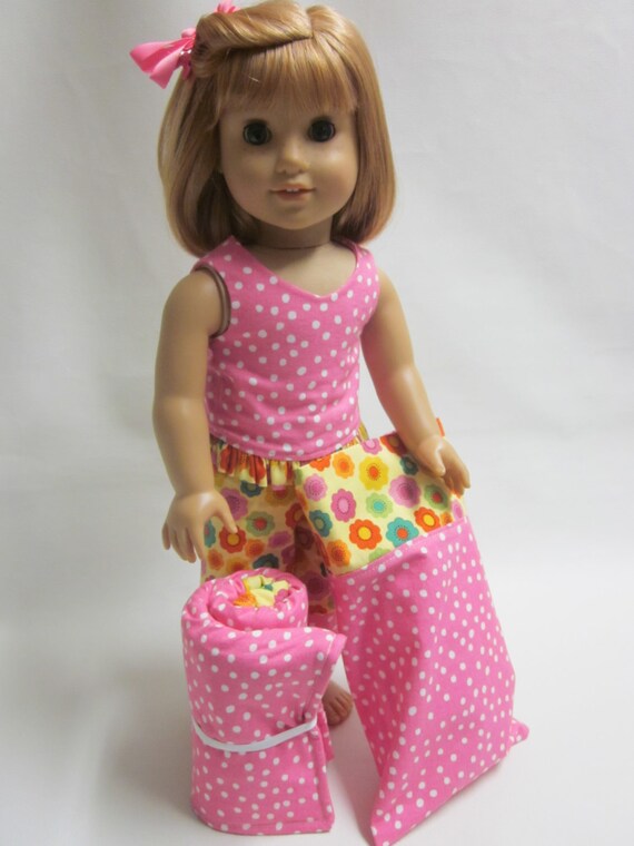 18 inch American Girl Doll Clothes Slumber Party Set