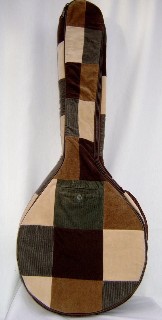 Banjo gig bag by bearchords on Etsy