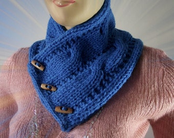 KNITTING PATTERN Scarf with Sleeves Celine Scarf with