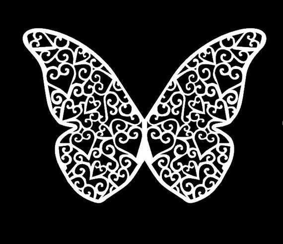 0143 Butterfly Car Decal By Shatteringsentiments On Etsy 