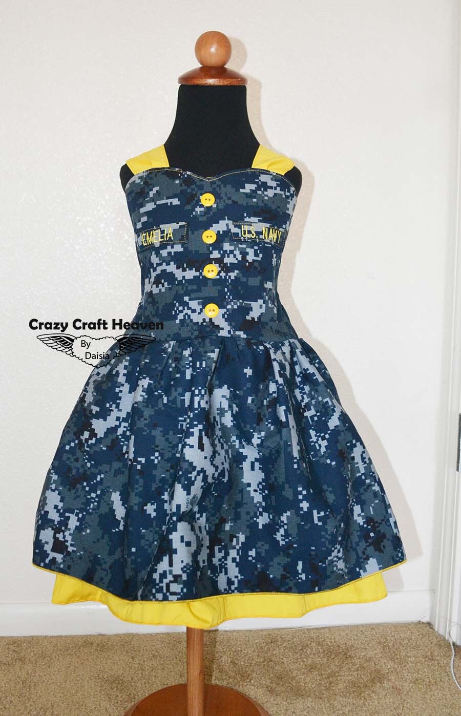 Kids military dressAll Branches Military inspired dress