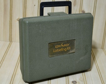 Vintage Dymo Labeling Kit Maker