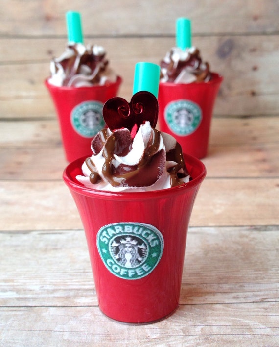 Items similar to One Fake Starbucks Valentine Frappuccino Smoothie ...