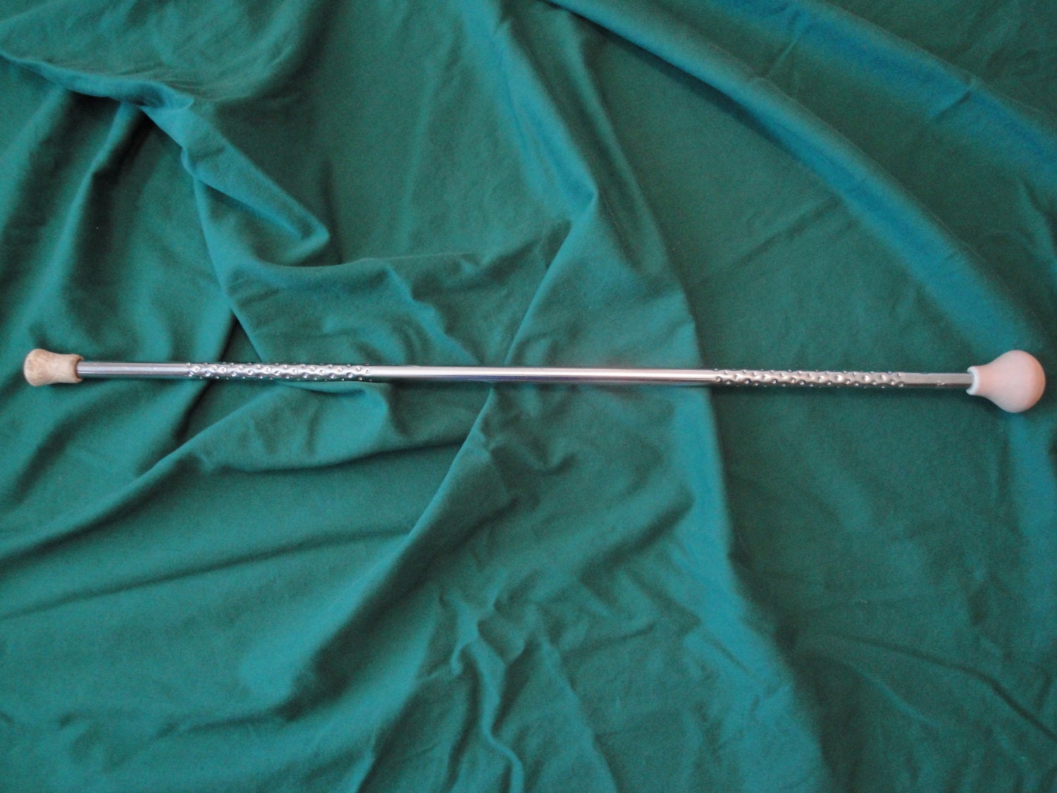 Vintage Chrome Twirling Baton From the 1960s.