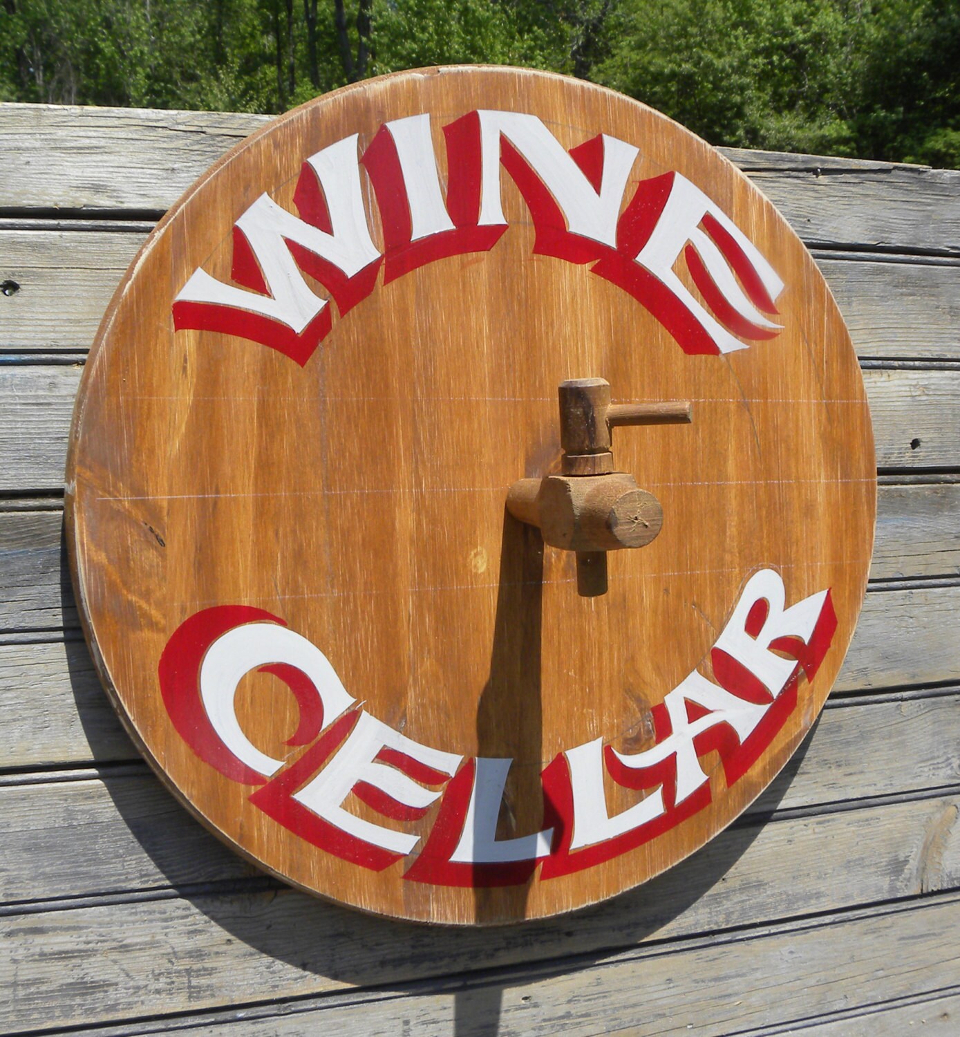 CustomPersonalized Wine Cellar Sign wooden wall hanging