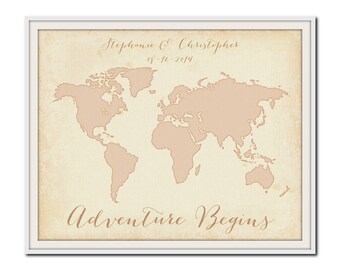 Popular items for wedding map print on Etsy