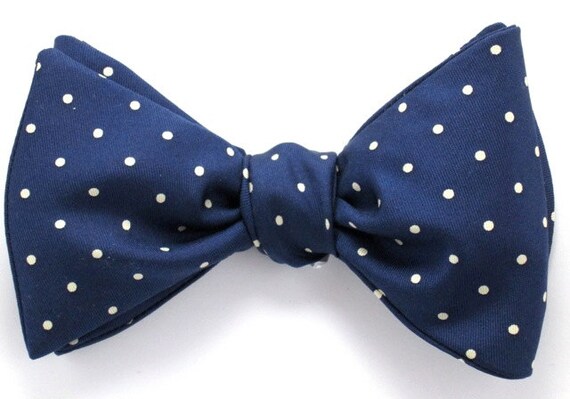 Men's SILK BOW TIE Winston Churchill Classic Traditional