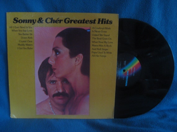 RARE Vintage Sonny And Cher Greatest Hits Vinyl By Sweetleafvinyl