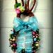 LIMITED Availability - Easter Bunny Wreath - Spring Wreath - Summer Wreath - Easter Door Decoration