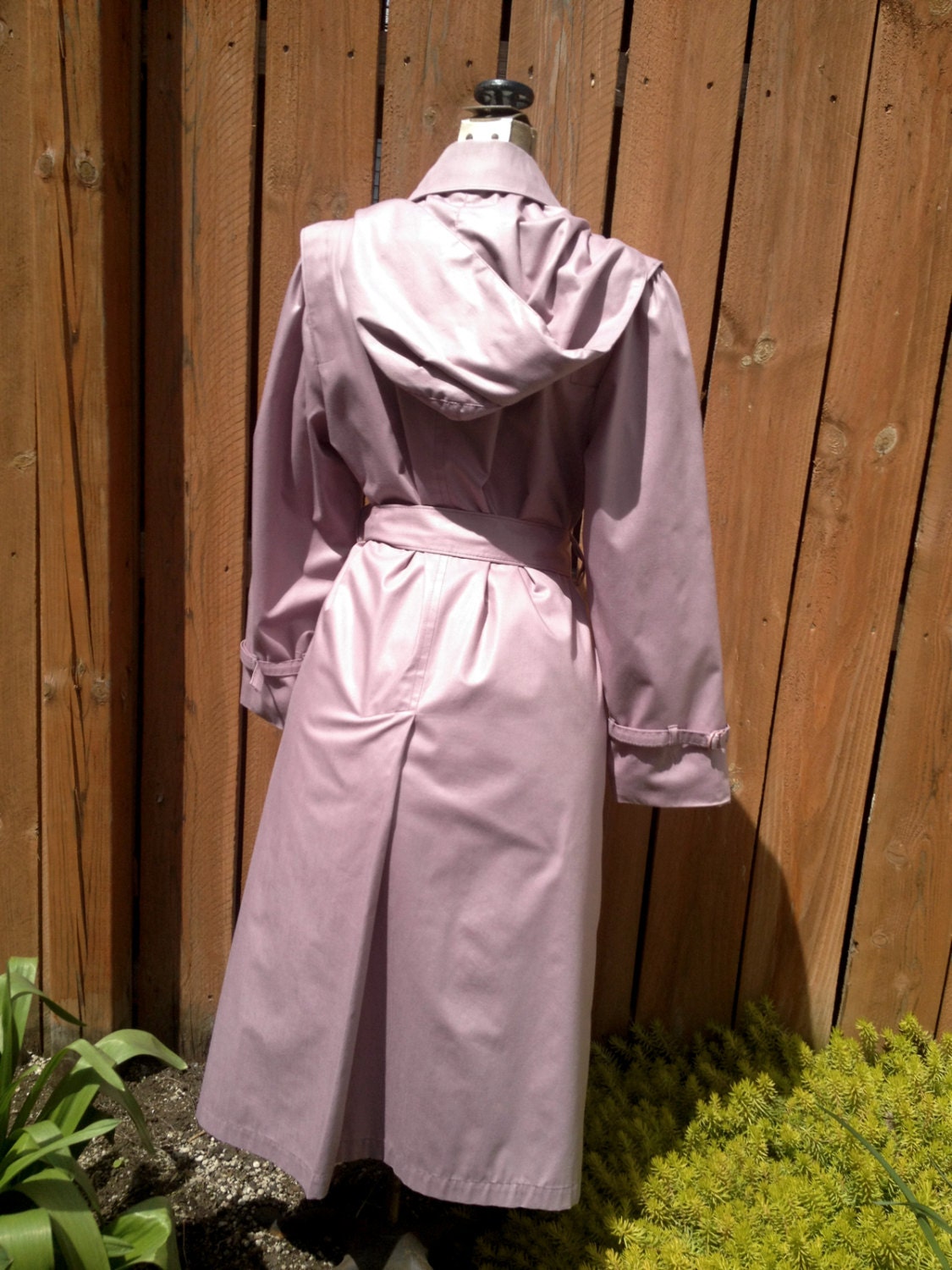 lilac raincoat womens