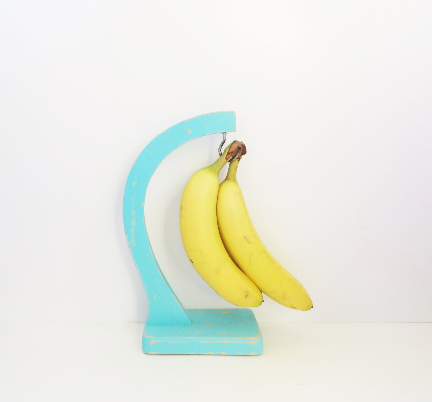 Banana Hanger Turquoise Shabby Chic Kitchen Decor