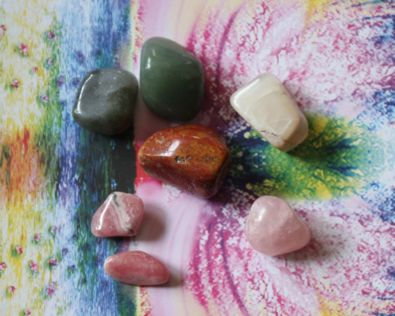 HEAL EMOTIONAL WOUNDS / Healing Crystal Set / Release