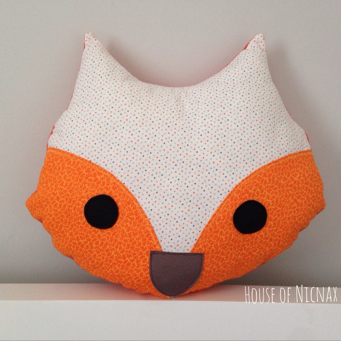 Hello Foxy Fox Cushion