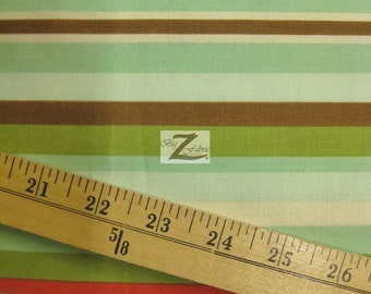Stripe Domestic Diva By Riley Blake 100% Cotton Fabric - 45" Width Sold By The Yard (FH-454)