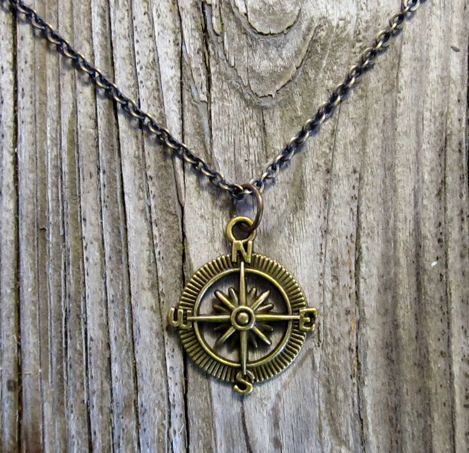 Mens Compass Necklace Nautical T Ideas For Him Antique