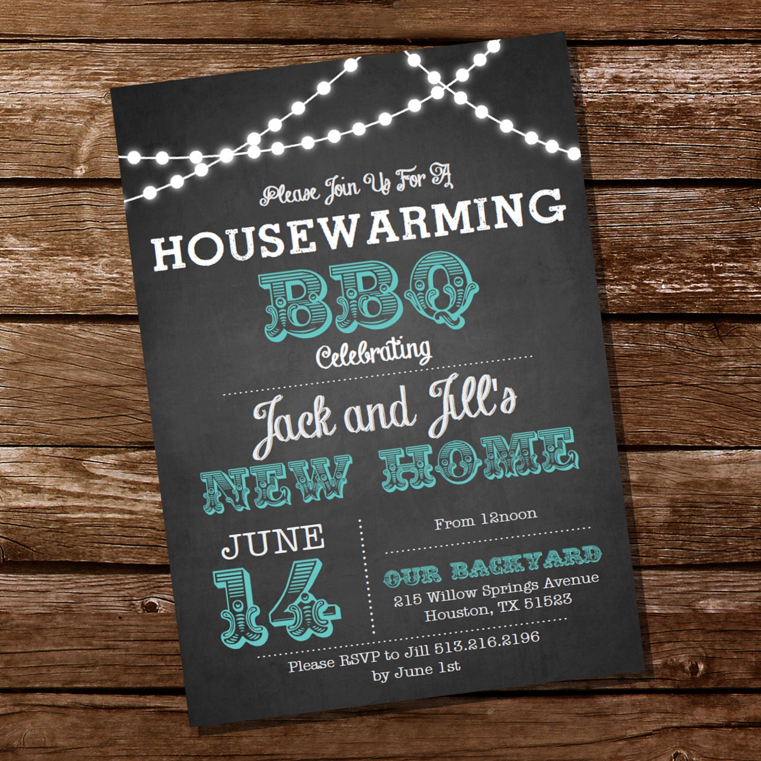 Housewarming Printable Invitations 4