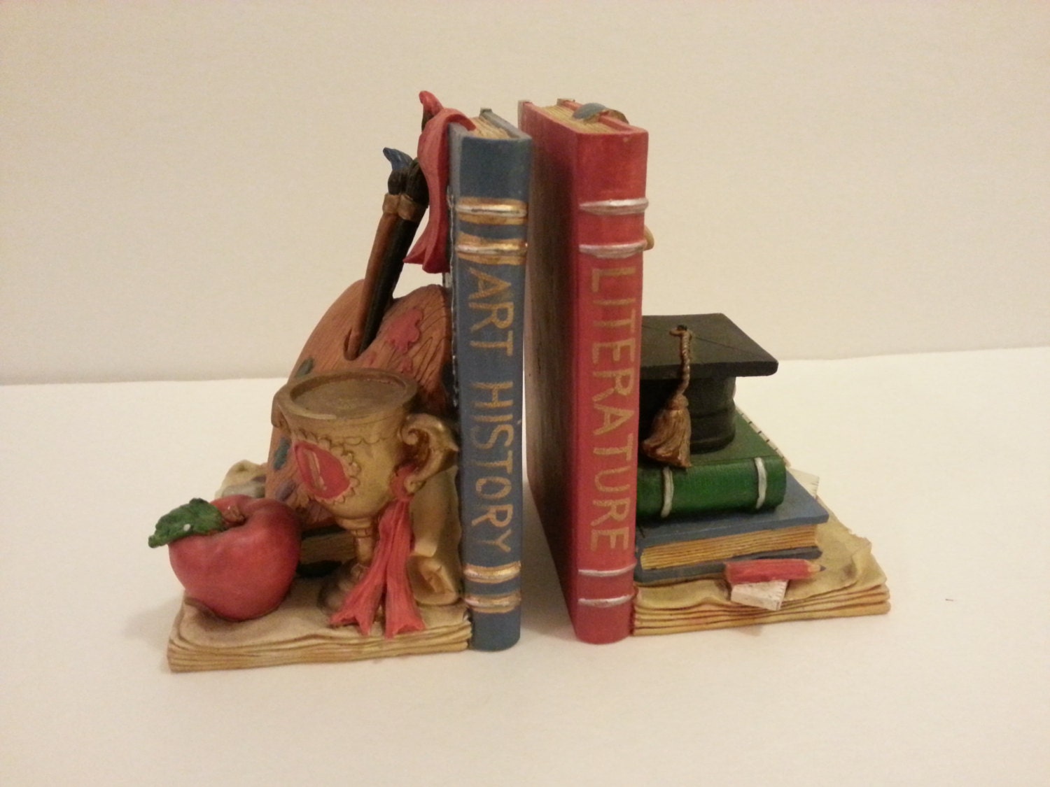 Art History Literature Bookends